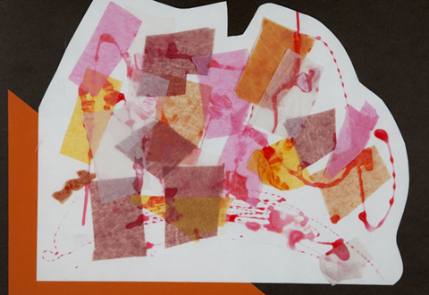 student flower painting