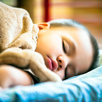 Infant sleeping